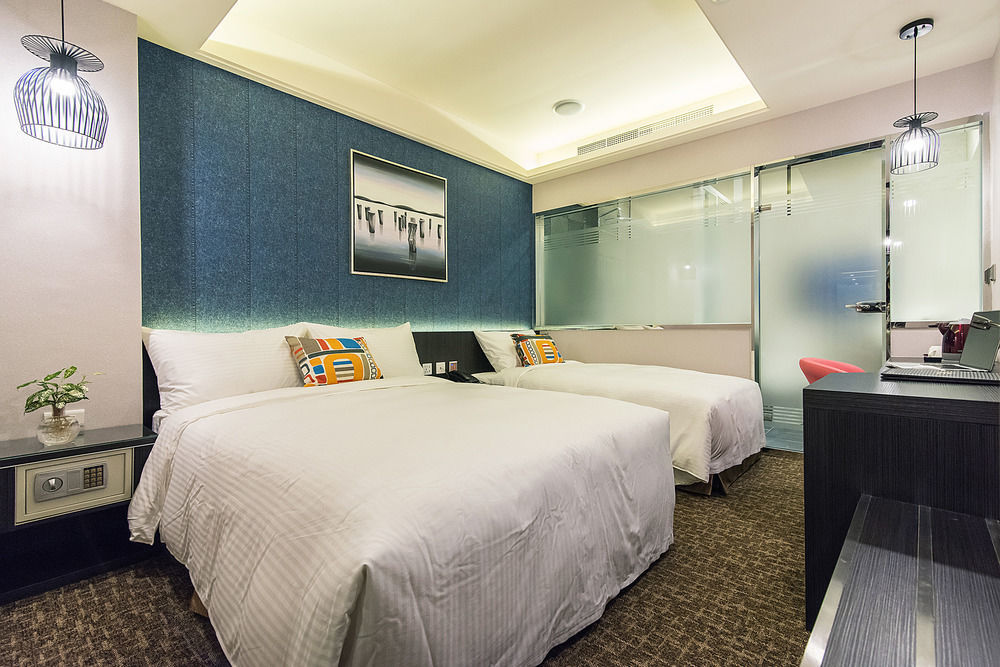 V-One Hotel - Ningxia No. 2 Inn Тайпей Екстериор снимка